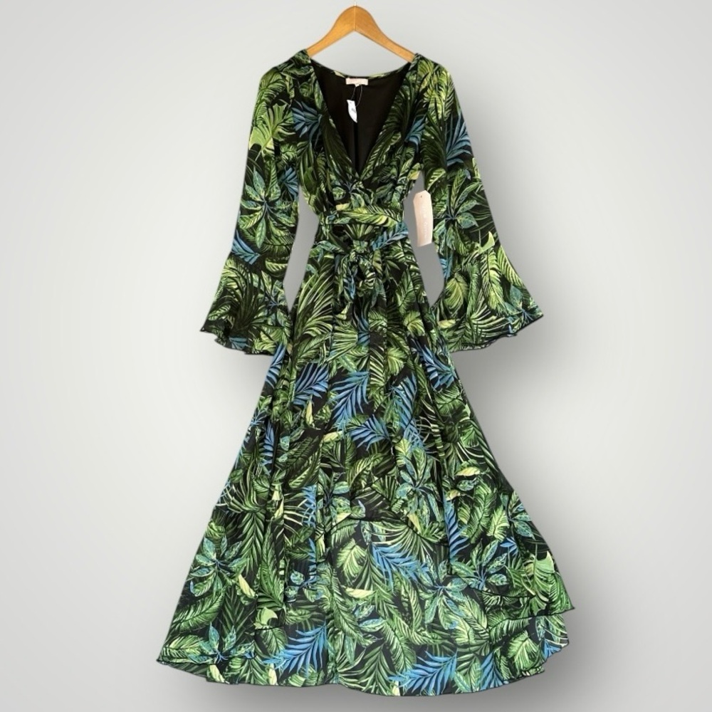 NWT Une Ame Dress Maxi Long Women Size L
